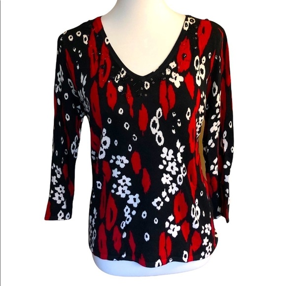 Embellished Sweater by LH Sport - Picture 1 of 8